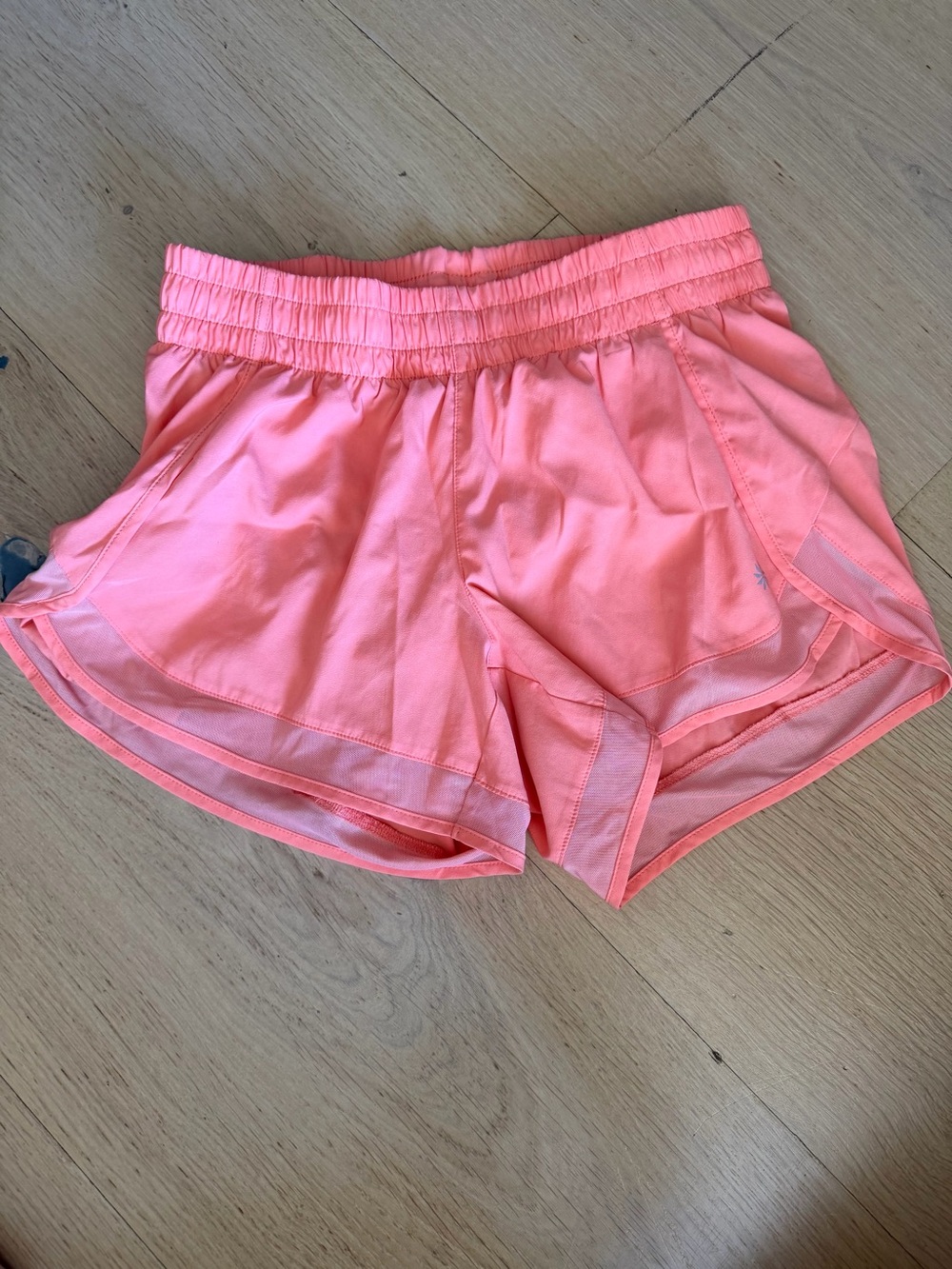 Athleta Coral Pink Athletic Shorts